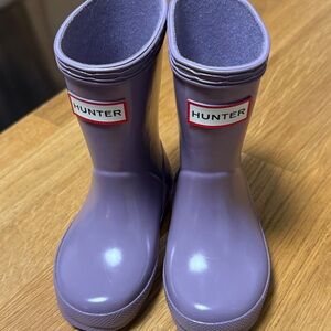 Hunter Lavender Waterproof Boots